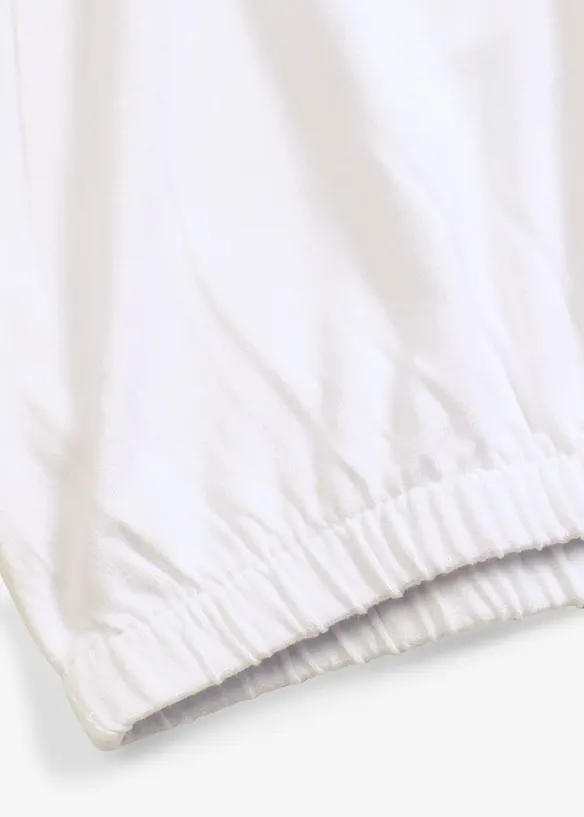 Oversized shirt in een viscosemix, bonprix