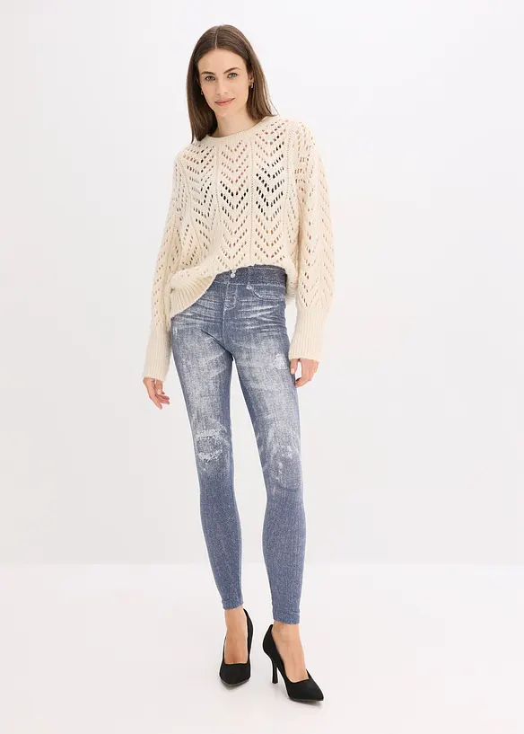 Naadloze legging met zachte binnenkant, bonprix