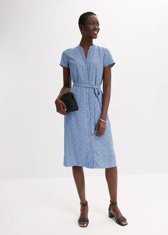 Jurk met stippen, bonprix