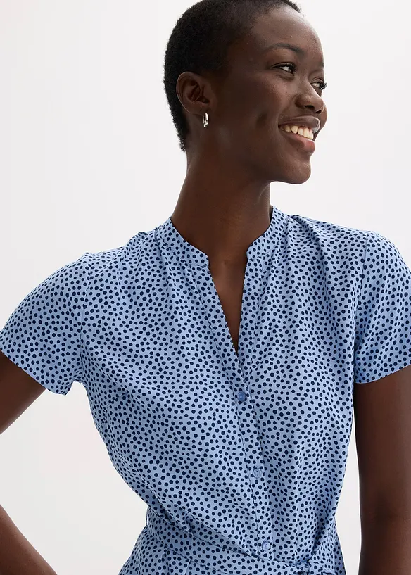 Jurk met stippen, bonprix