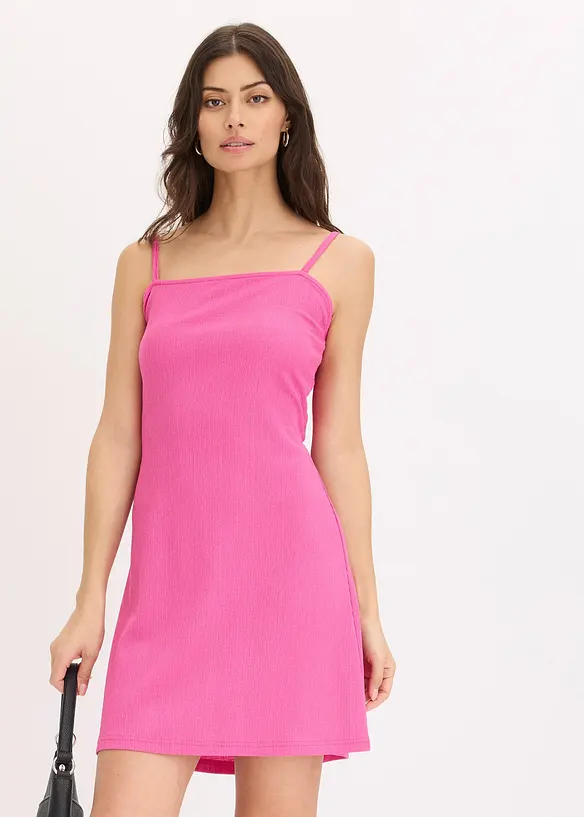 Jersey jurk met decoratieve strik achter, bonprix