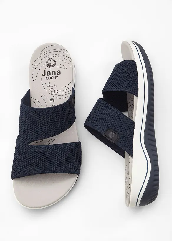 Jana slippers, comfortabele wijdte, Jana