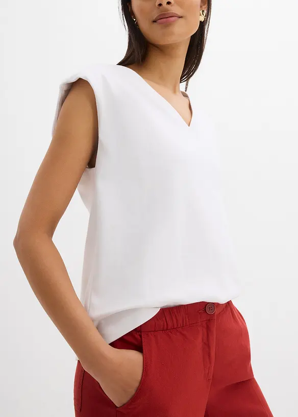 Culotte met een elastische tailleband in een soepele viscosemix, bonprix