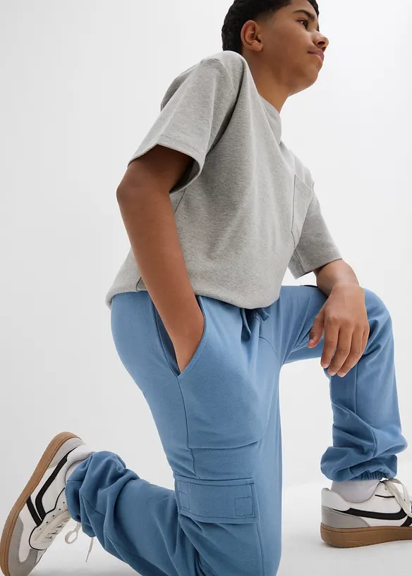 Joggingbroek met cargozakken, bonprix