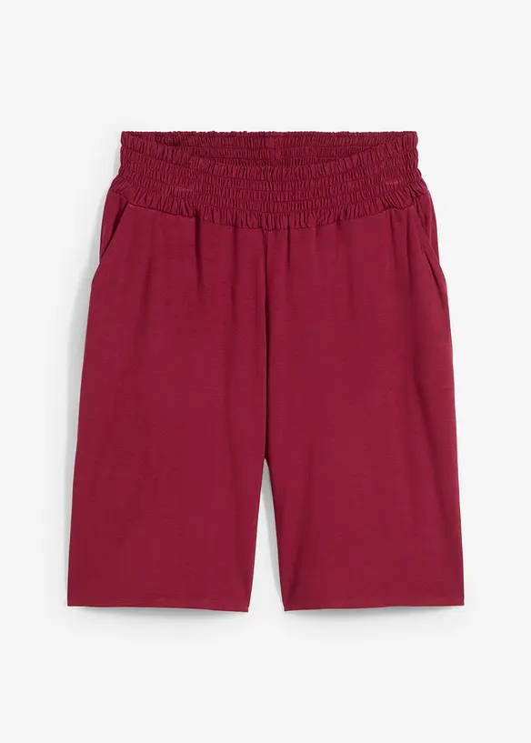 Wijde jersey bermuda in een viscosemix, bonprix