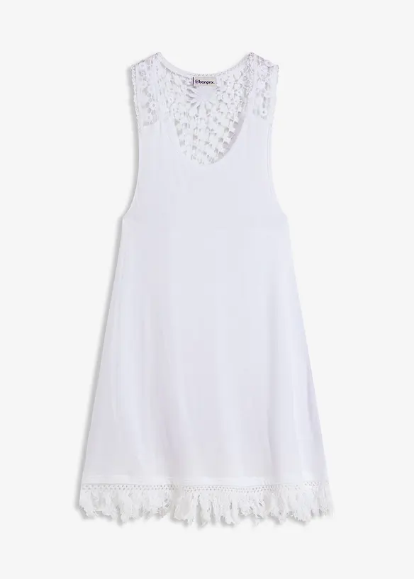 Strandjurk van fijne viscose, bonprix
