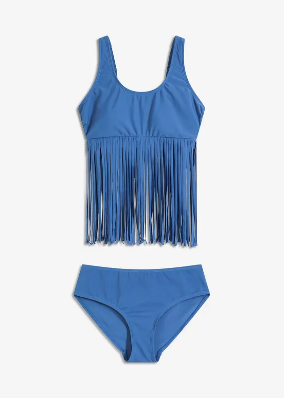 Tankini met franjes (2-dlg. set), bonprix