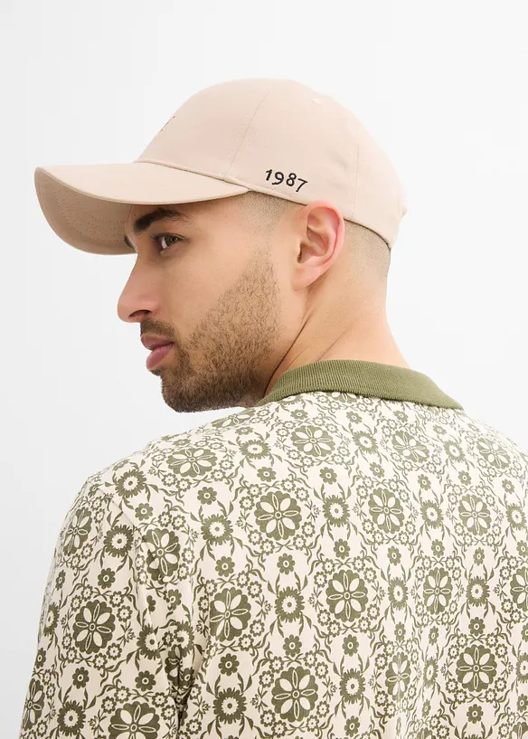 Poloshirt met korte mouwen van biologisch katoen, bonprix