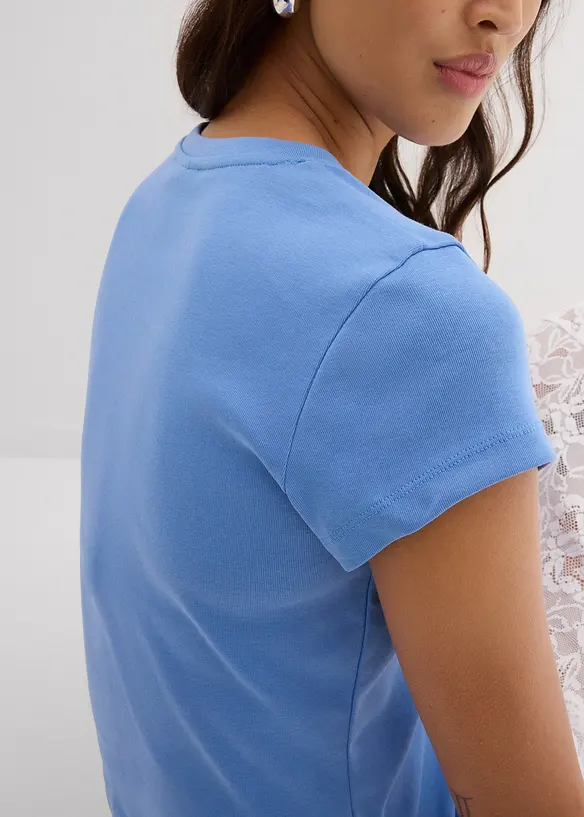 T-shirt van biologisch katoen, bonprix