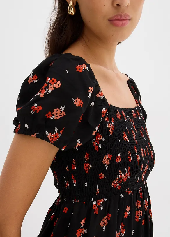 Mini jurk van soepele viscose, bonprix