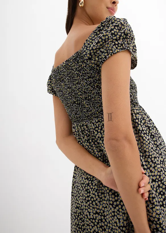 Mini jurk van soepele viscose, bonprix