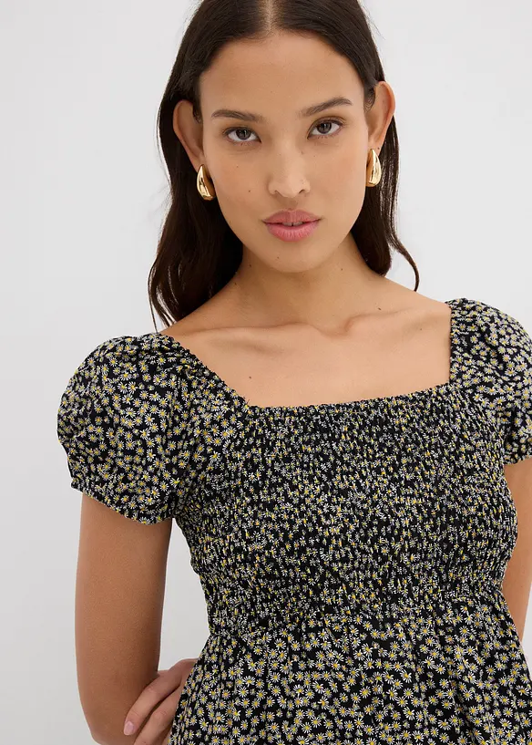 Mini jurk van soepele viscose, bonprix
