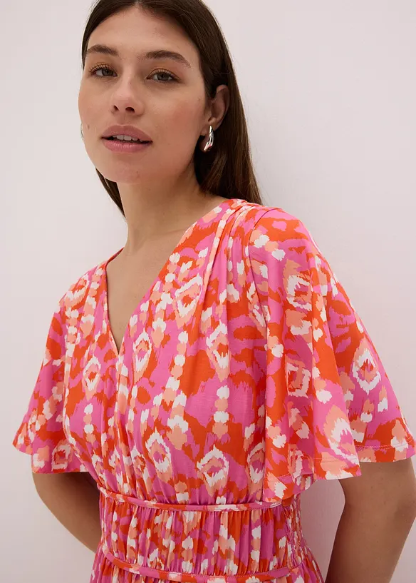 Gedessineerde maxi jurk, bonprix