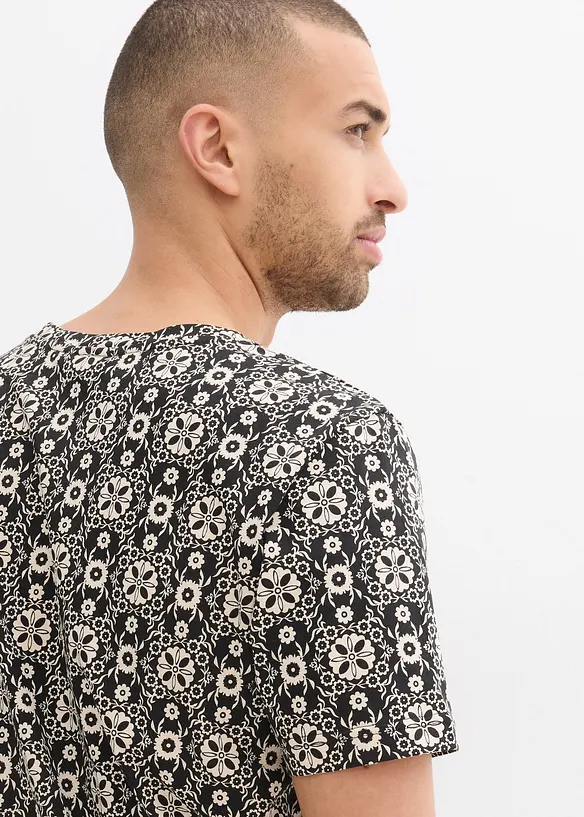 Henley shirt van puur katoen, bonprix