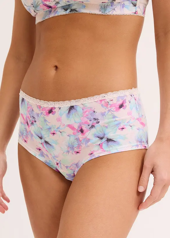 Maxi hipster met biologisch katoen (set van 4), bonprix