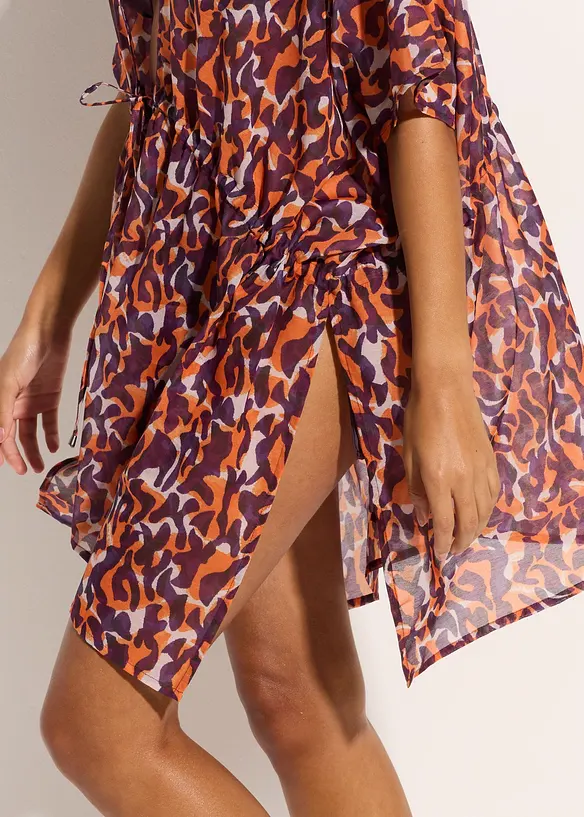 Kimono blouse met strikdetail, bonprix