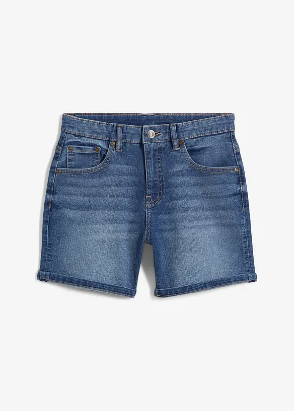 Jeans bermuda mid waist, bonprix