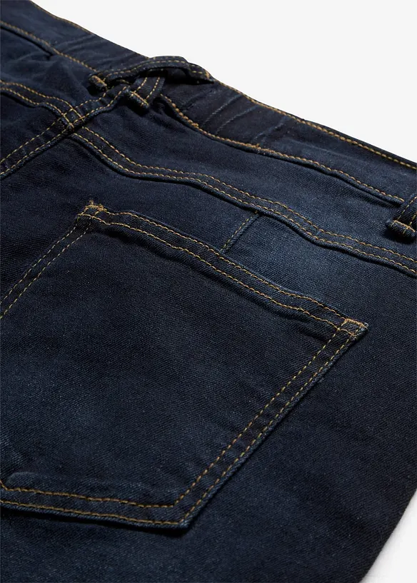 High-waist jeans met comfortband, bootcut, bonprix