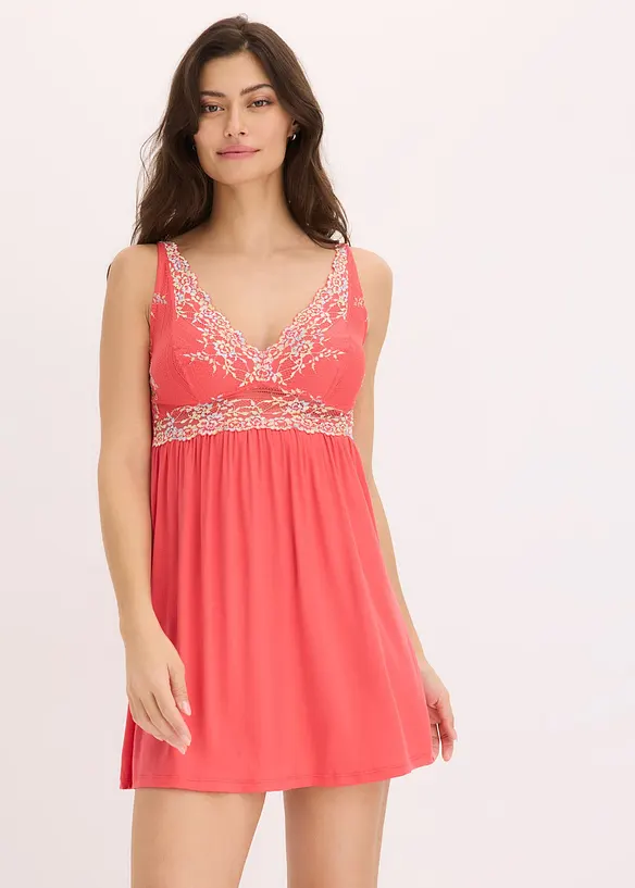 Slipdress met kant in meerdere kleuren, bonprix