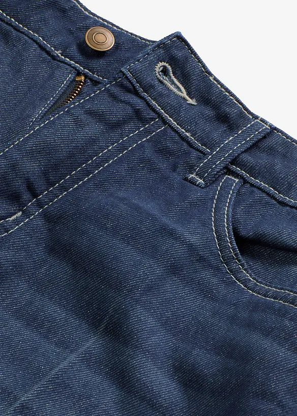 Jeans bermuda mid waist, low stretch, bonprix