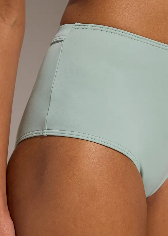 High waist bikinibroekje met verstelbare tailleband, bonprix