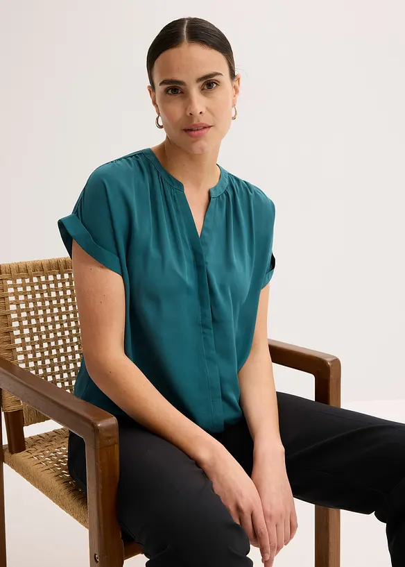 Tuniekblouse van georgette, bonprix