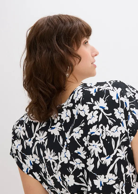 Shirt met knoopdetail, bonprix