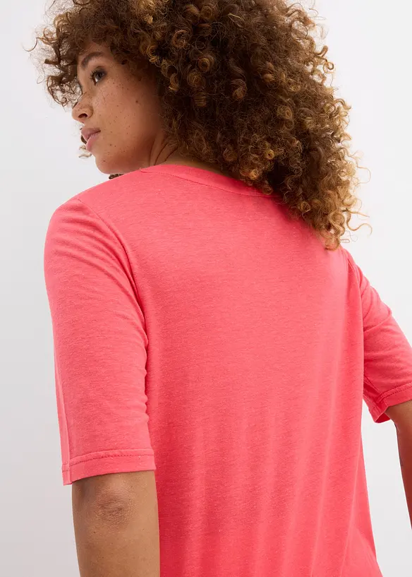 Longshirt van soepele viscose, bonprix