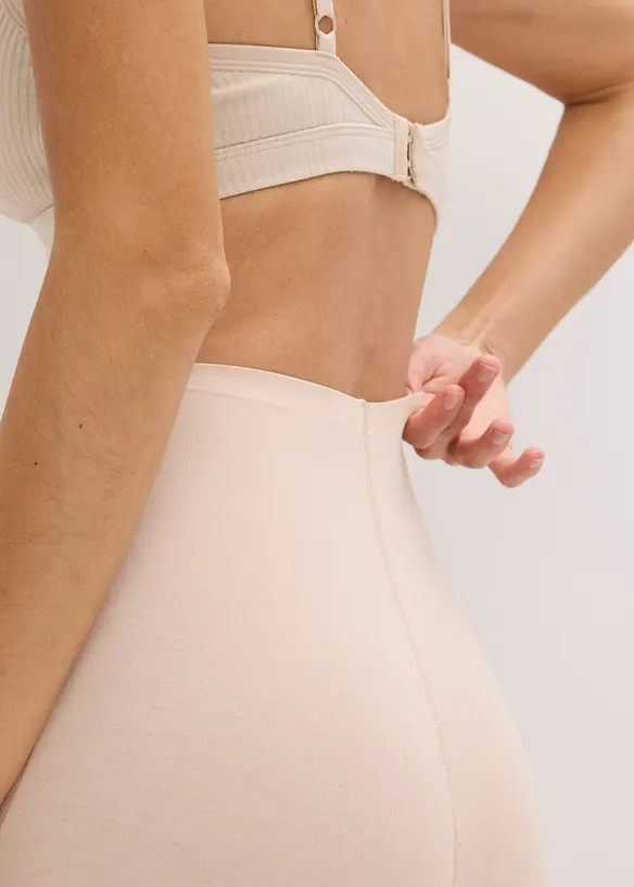 Corrigerende biker short van katoen, licht corrigerend, bonprix