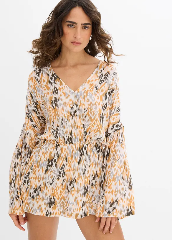 Korte jumpsuit van soepele viscose, bonprix