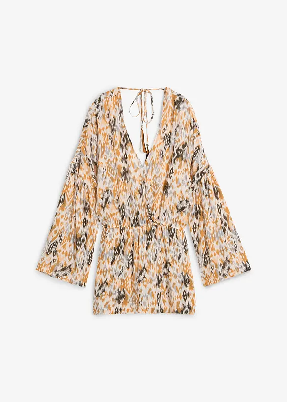 Korte jumpsuit van soepele viscose, bonprix