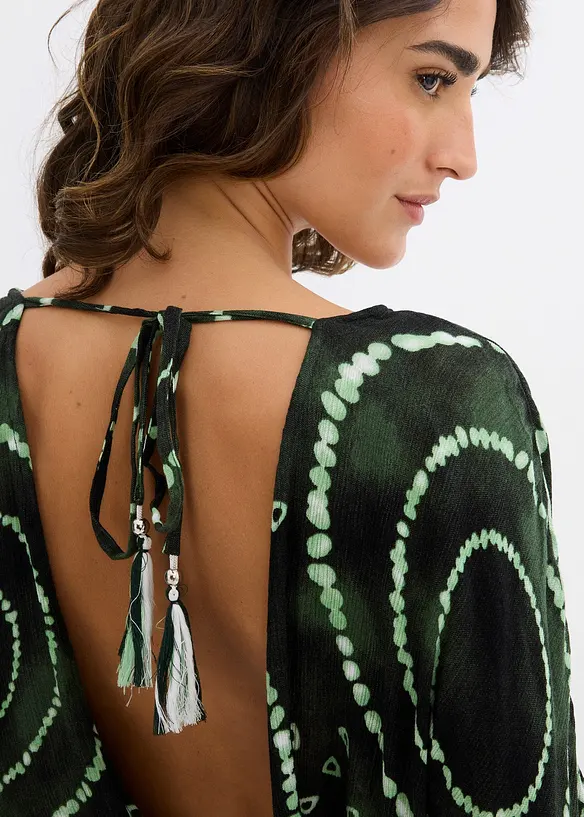 Korte jumpsuit van soepele viscose, bonprix
