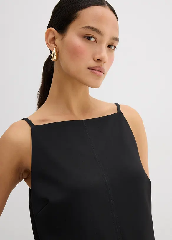 Mini jurk van soepele scuba, bonprix