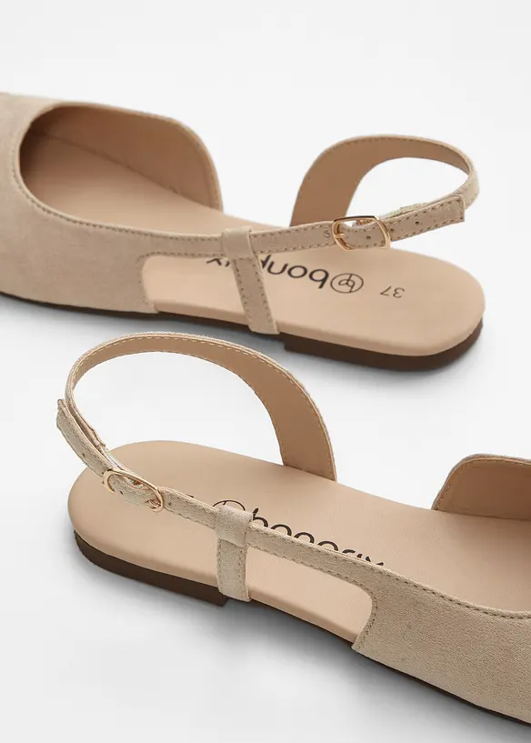 Slingback ballerina's, bonprix