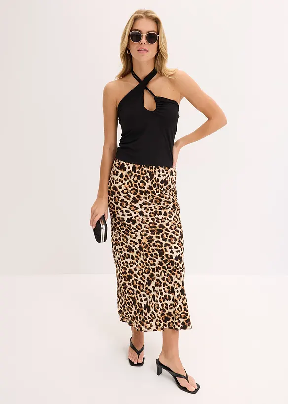 Halter top met cut-out, bonprix