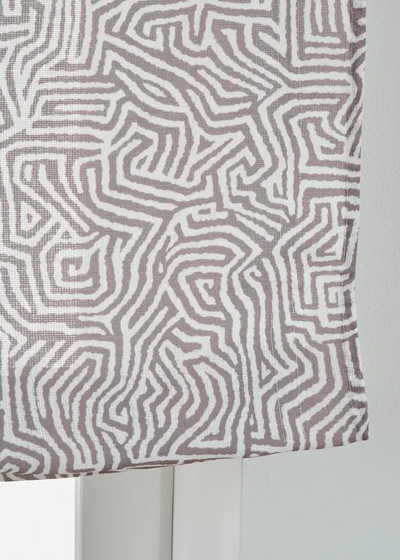 Vouwgordijn met grafische print, bonprix
