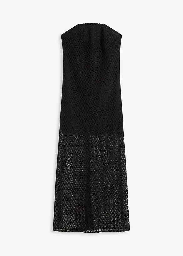 Off shoulder jurk met kant, bonprix