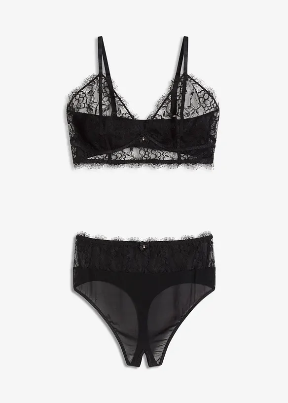 Bralette en taillestring ouvert (2-dlg. set), bonprix