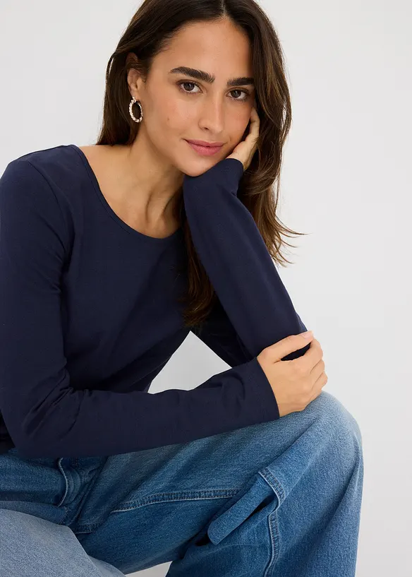 Longsleeve (set van 2), bonprix