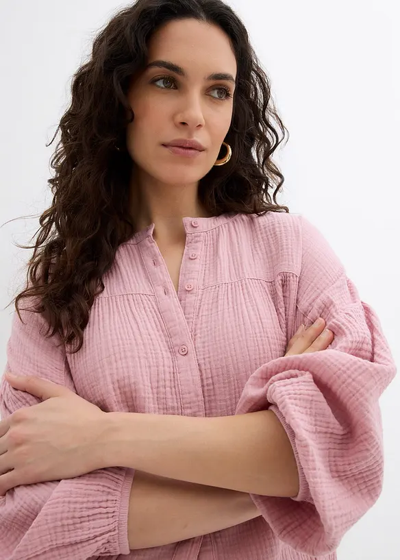 Katoenen blouse van mousseline, bonprix