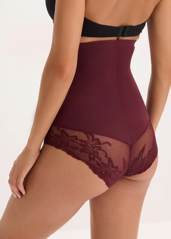 Sterk corrigerende hipster met kant, high waist, bonprix