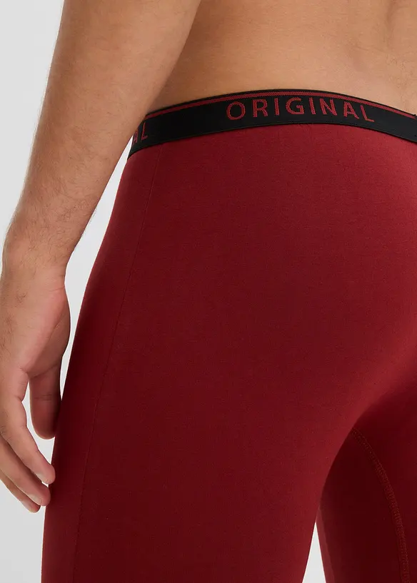Lange boxer met katoen (set van 2), bonprix
