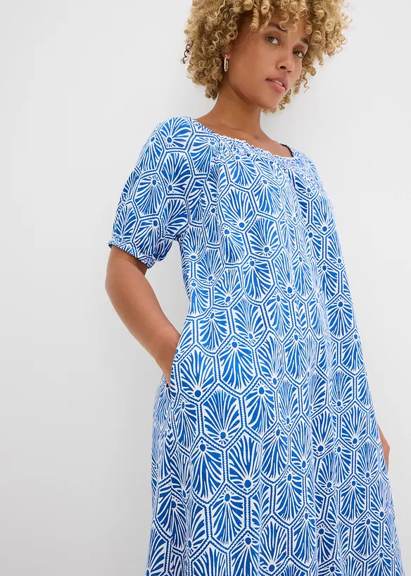 Jersey jurk van biologisch katoen, bonprix
