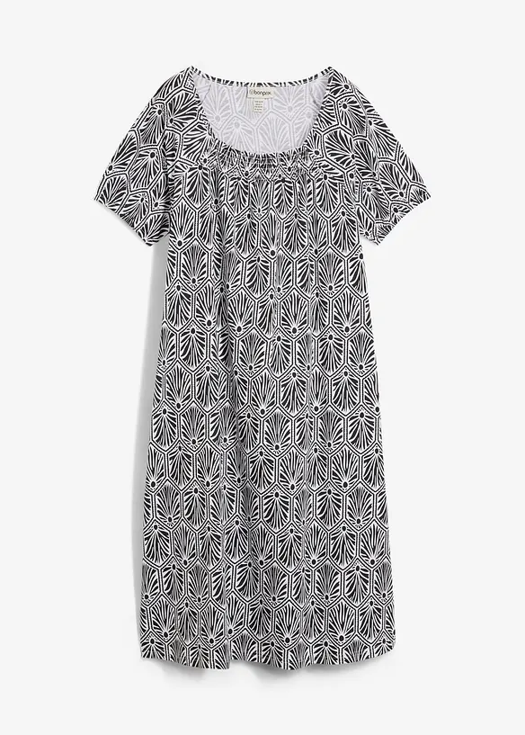Jersey jurk van biologisch katoen, bonprix