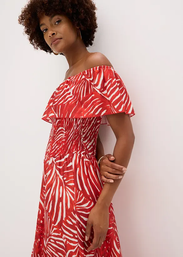 Carmen jurk, bonprix