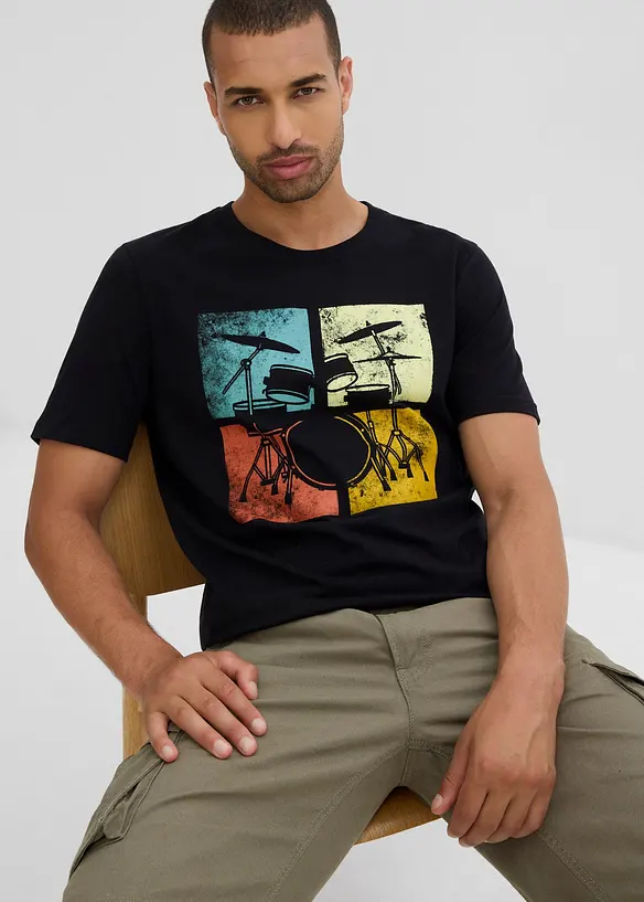 T-shirt van puur biologisch katoen, bonprix