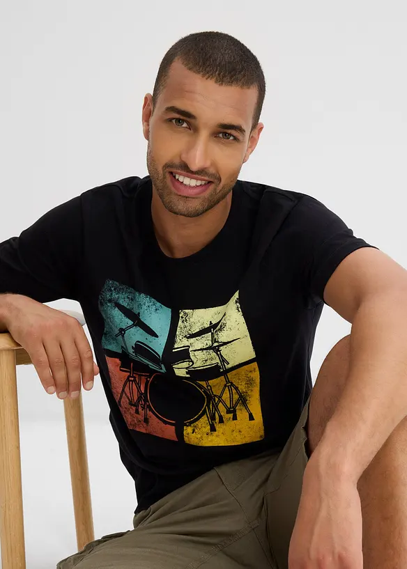 T-shirt van puur biologisch katoen, bonprix