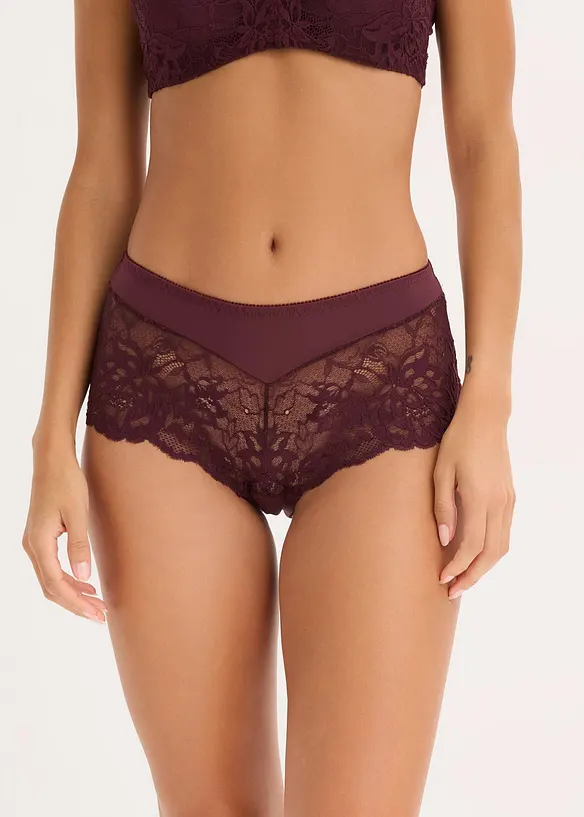 Maxi hipster met sierlijk kant, bonprix