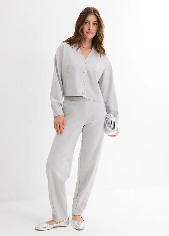 Sweatvest in een viscosemix, bonprix