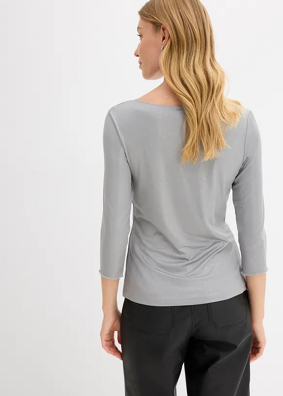 Glanzend shirt, bonprix